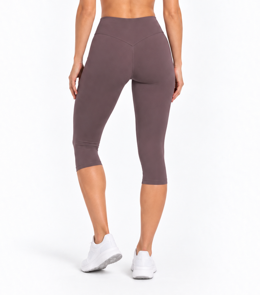 Second Skin Capris - Chocolate