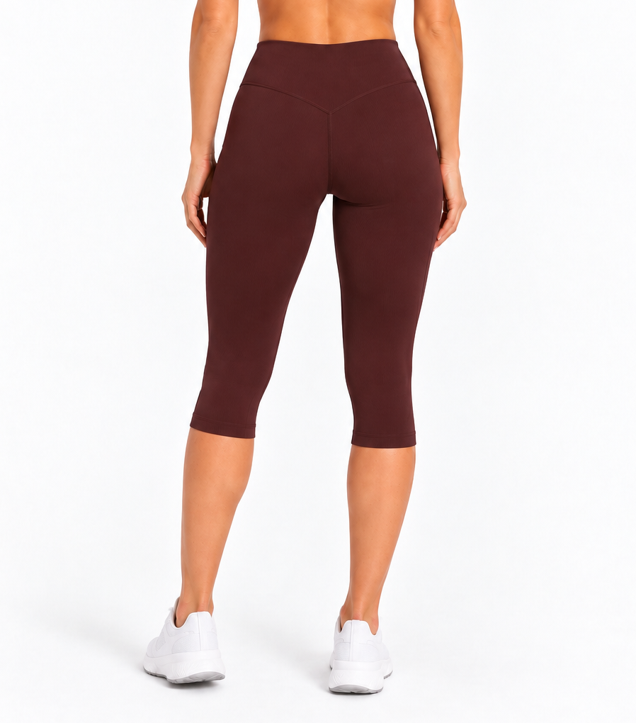 Second Skin Capris - Plum