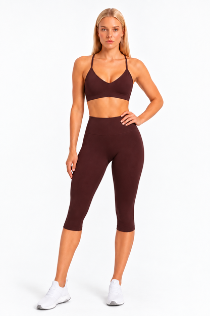 Second Skin Capris - Plum