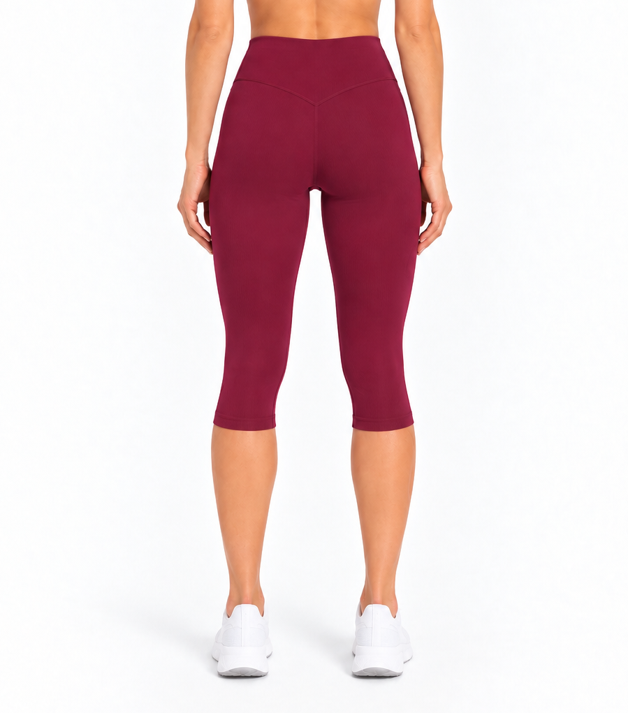 Second Skin Capris - Berry