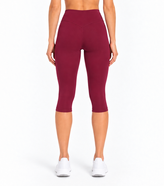 Second Skin Capris - Berry