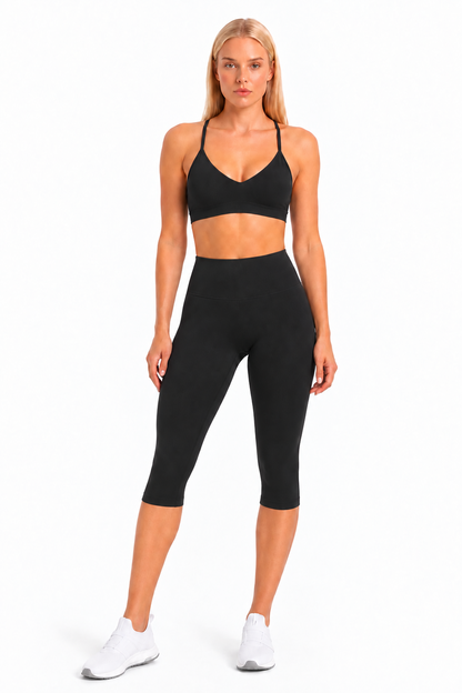 Second Skin Capris - Black