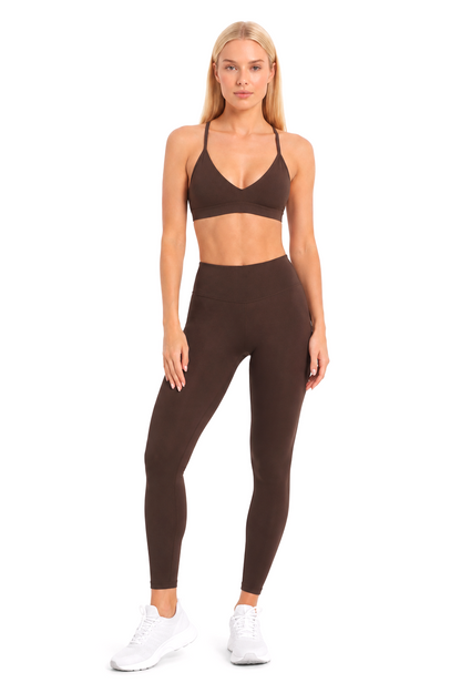Second Skin Leggings - Chocolate