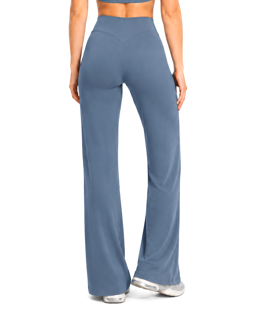 Straight Leg Active Pants - Slate